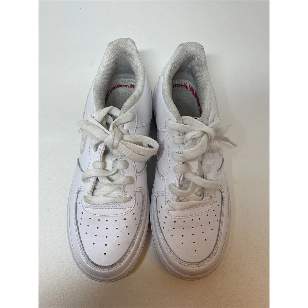 NIKE Air Force 1 Digital Swoosh Shoes - Iridescent‎ - Youth Size 4 - CW1577 100